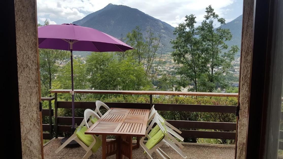 Studio Sympa Avec Terrasse , Maxi 4 Pers.Briancon Exterior foto