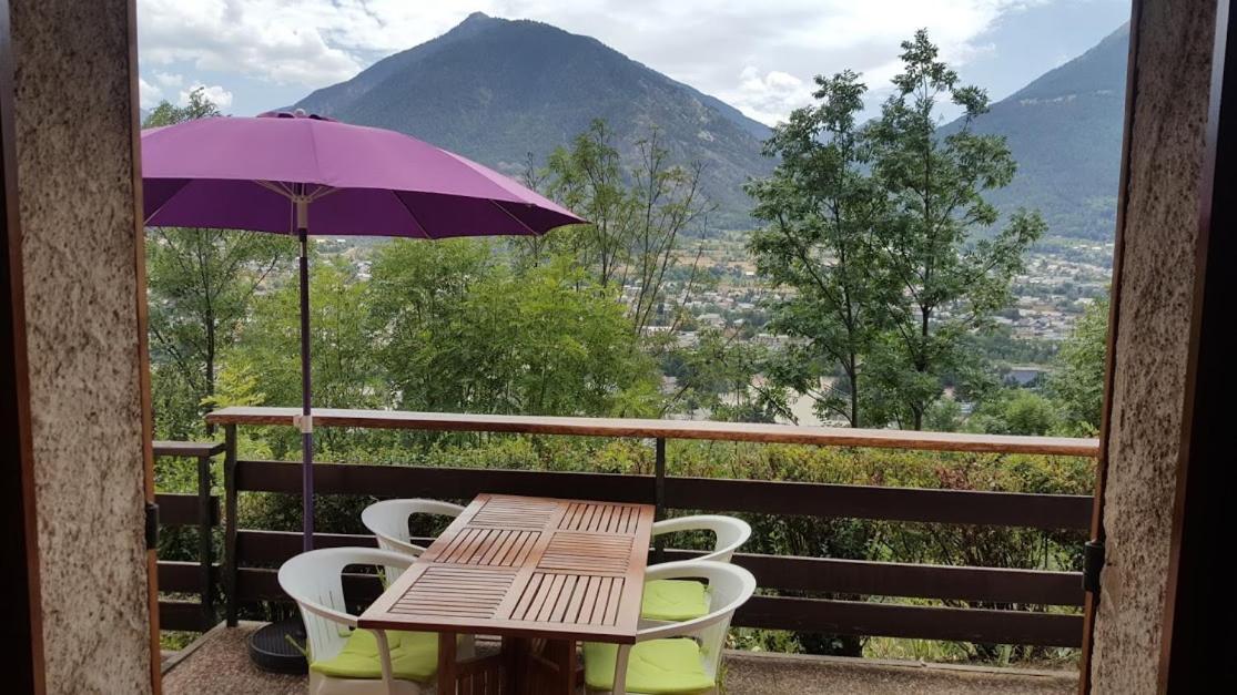Studio Sympa Avec Terrasse , Maxi 4 Pers.Briancon Exterior foto