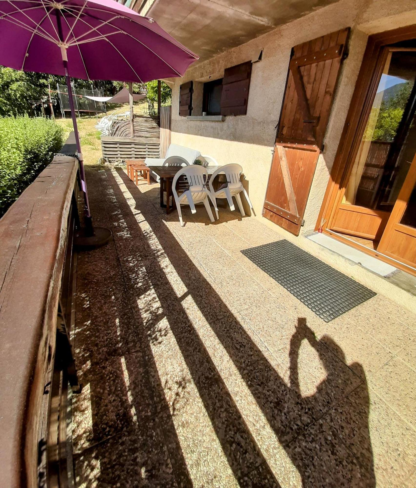 Studio Sympa Avec Terrasse , Maxi 4 Pers.Briancon Exterior foto